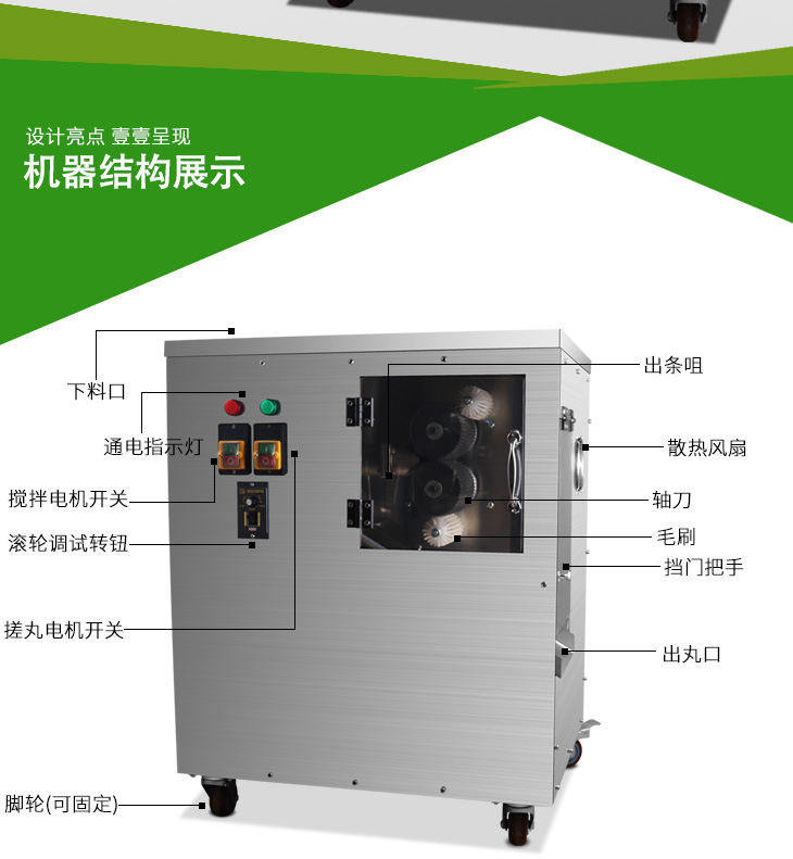 全自動(dòng)制丸機結構圖